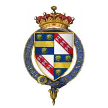 Arms of William de la Pole, 1st Earl of Pembroke (sixth creation)
