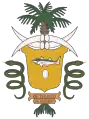 Coat of arms (c. 1890 – c. 1894) of Dahomey Kingdom