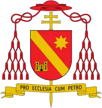 Santos Abril y Castelló's coat of arms