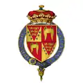 Coat of arms of Edward Seymour, 1st Duke of Somerset: Arms of Seymour, quartering the augmentation of honour
