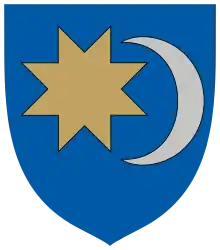 Coat of arms of the Székelys, depicting a "sun-star"