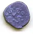 A Dutch stuiver struck in Jaffna with the VOC monogram of the Dutch East India Company surmounted by the letter J indicating that the coin was struck at the Jaffna mint