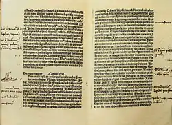 Image 51Handwritten notes by Christopher Columbus on a Latin edition of The Travels of Marco Polo (from Travel literature)