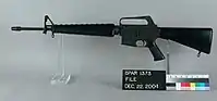 Colt ArmaLite AR-15 Model 02 without magazine and new 1 in 12-inch (300&nbsp;mm) rifling twist rate, made in 1964