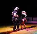 Comedy act at Continental Circus Berlin