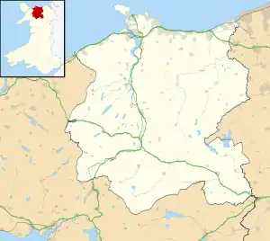 Henryd is located in Conwy