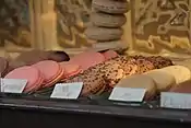 A cookie shop, filled with a wide range of cookies.