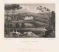 Copper-plate engraving, John Greig after a  drawing by Henry Gastineau, c. 1830.