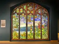 Window y Tiffany from Rochroane Castle, now in the Corning Glass Museum