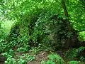 A corner of the old castle walls.