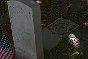 Civil War graves.