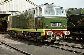 Green, no warning panel
