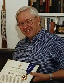 Donald Henderson (MD 1954), recipient of the National Medal of Science and Presidential Medal of Freedom