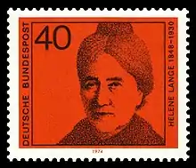 Feminist and DDP co-founder Helene Lange