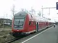 RE5 service at Emmerich calls at platform 1