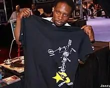 Jazzy Jay performing at NAMM in 2009