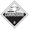 A diagonal placard with warning inhalant