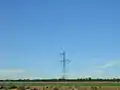 WAPA Olinda-Tracy 500 kV transmission line outside of Vacaville It's about to cross Interstate 80.