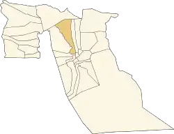 Location of Guemar commune within El Oued Province