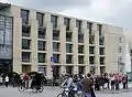 DZ Bank building on Pariser Platz, initially DG Bank's Berlin office designed by Frank Gehry and completed in 2000