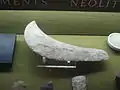 Sickle made of flint, Egypt, Naqada period, end of the fourth millennium&nbsp;BCE, Dagon Museum, Haifa