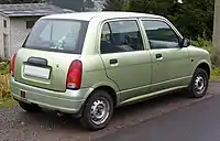 Cuore five-door (Europe; prefacelift)