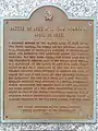 Dam No. One Battlefield Site Plaque 1