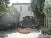 The servants' courtyard