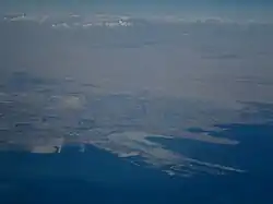 An aerial view of the King Abdulaziz Sea Port