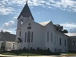 old white church