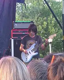 Performing with Slint at the 2007 Pitchfork Music Festival
