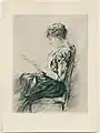Louise Danse, Femme lisant, Plantin-Moretus Museum, Antwerp