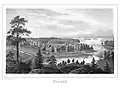 Illustration in Finland framstäldt i teckningar edited by Zacharias Topelius and published 1845-1852.