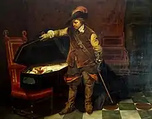 Cromwell and the corpse of Charles I, 1831, Musée des Beaux-Arts de Nîmes