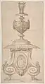 Design for a candlestick, The MET