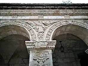Detail of the archs of the cloister