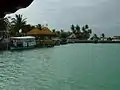 Dharavandhoo break-water Harbour Jetty before the renovation in 2012