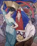 Adoration of the Virgin and Child, 1912–13, oil and encaustic on canvas, 150 × 120&nbsp;cm, private collection