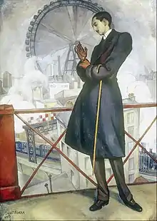 Portrait of Adolfo Best Maugard, 1913, 227.5 × 161.5&nbsp;cm. Museo Nacional de Arte