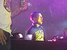 Dieselboy performing at Starscape, Baltimore, July 6, 2010