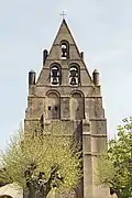the bell tower.