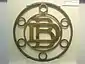 Dodge Brothers emblem c. 1910, removed from the gate of the "Dodge Main" before its 1981 demolition