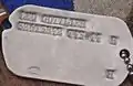 Army military ID tag, WWII, old designation for Jewish (based on "Hebrew Faith"): H