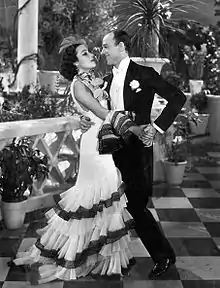 Flying Down to Rio (1933), designs for Dolores del Río and Fred Astaire