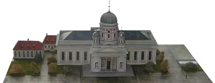 The Supreme Parish Church after Schinkel's remodelling, c. 1830