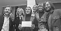 Don Quishocking&nbsp;[nl] in 1974. Wilmink is on the left
