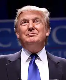 Real estate mogul and future U.S. President Donald Trump (declined May 16, 2011)