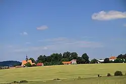 View from the south
