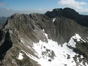 From the southwest with the Großer Wanne