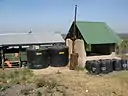 Drums with septic tank sludge with different amounts of urea added (6881892839)